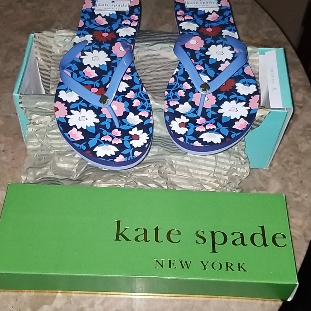 Kate Nassau spade flops
